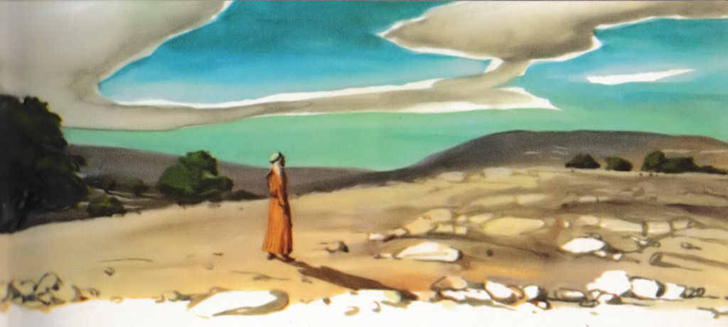 Jesus was led into the wilderness (Matthew 4:1)