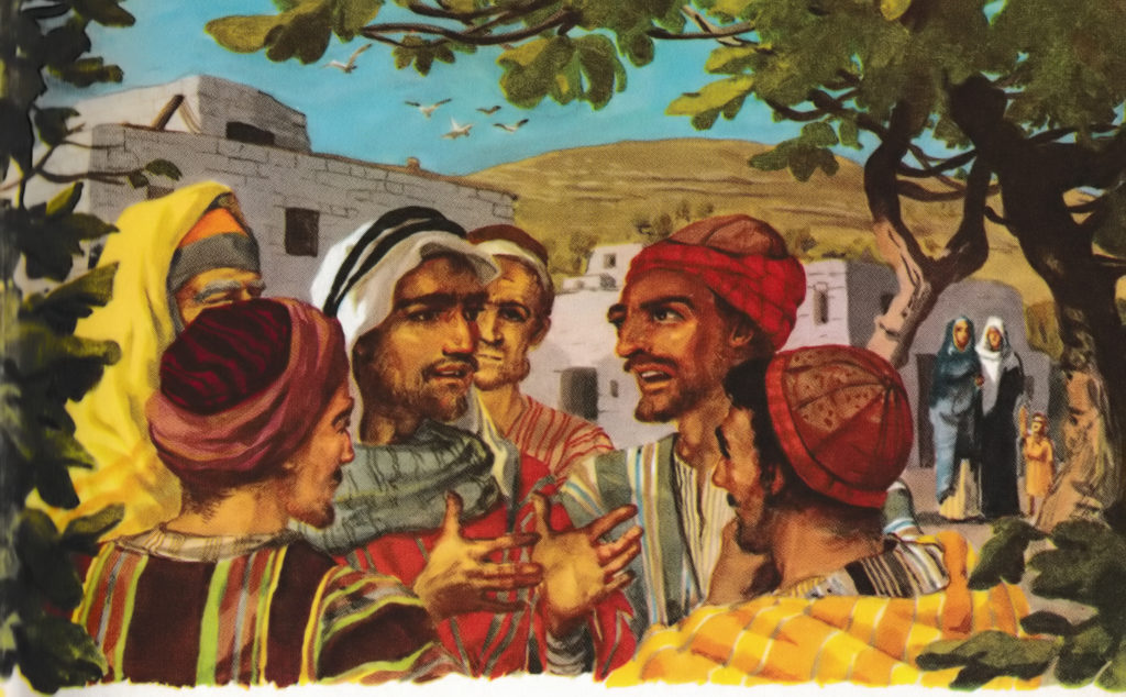 Discussing Jesus (John 7:12-13)