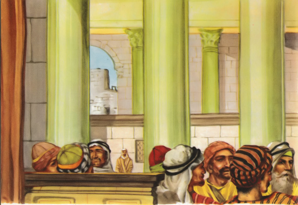 The people waited for Zacharias (Luke 1:21)