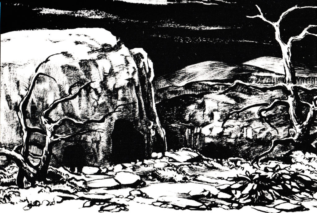 The Spirit sent Jesus out into the wilderness (Mark 1:12)