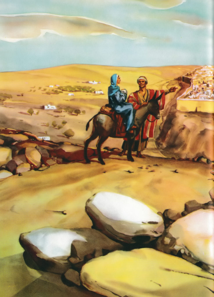 Joseph and Mary take Jesus to Jerusalem for their purification (Luke 2:22-24)
