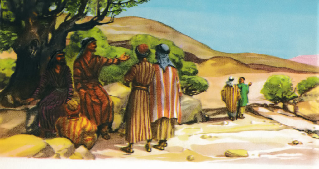 Jesus sends out his disciples in pairs (Mark 6:7)