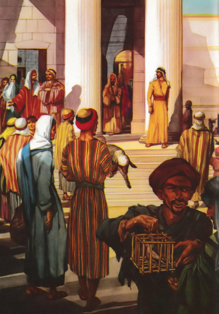 Merchants in the Temple (Mark 11:15)