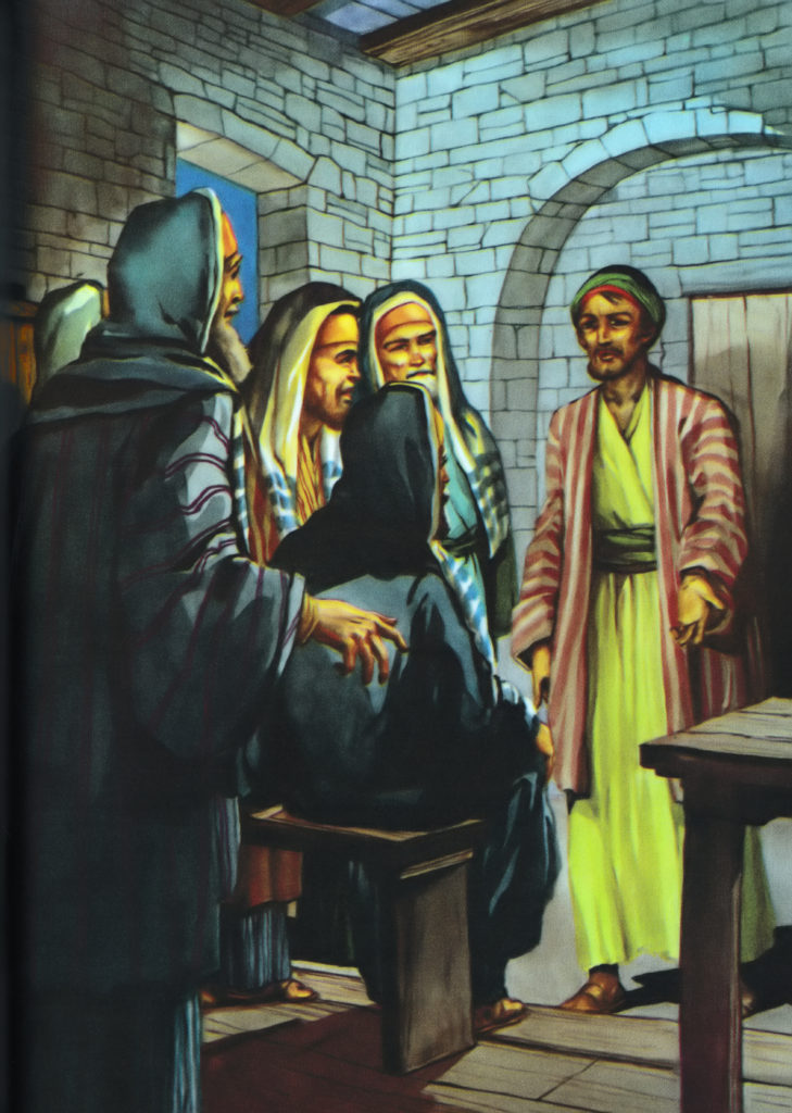 Judas offers to betray Jesus (Matthew 26:14-15)