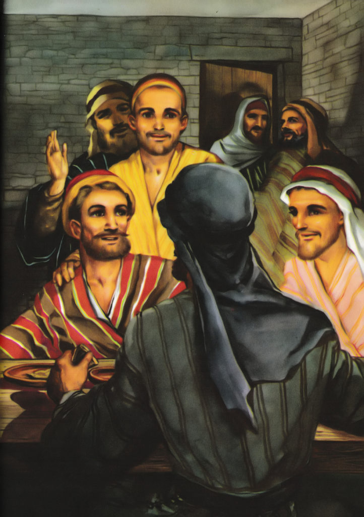 Jesus appears to the disciples (John 20:19-23)