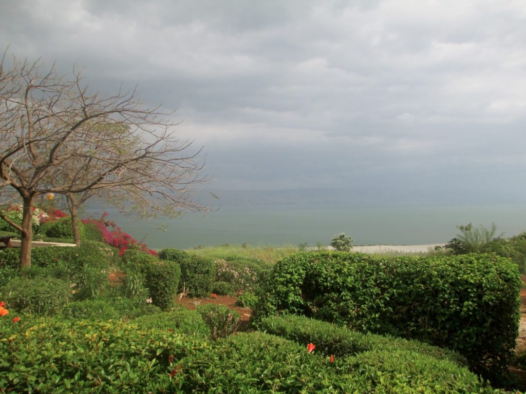 Capernaum, overlooking Sea of Galilee