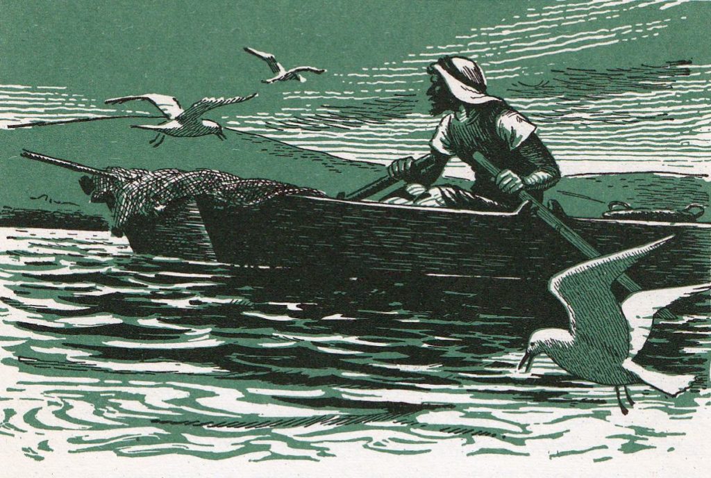 He got into a boat that belonged to Peter (Luke 5:3)