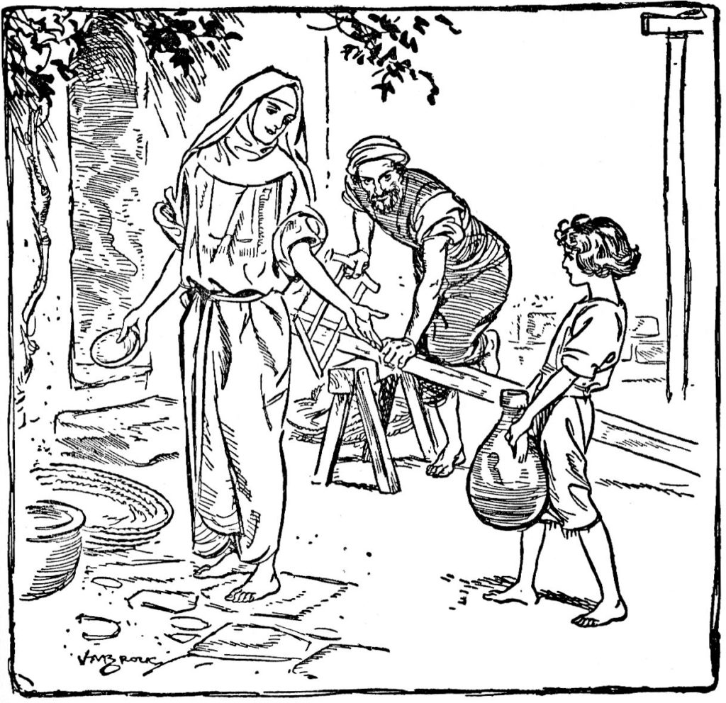 Jesus grew up in Nazareth (Luke 2:51)