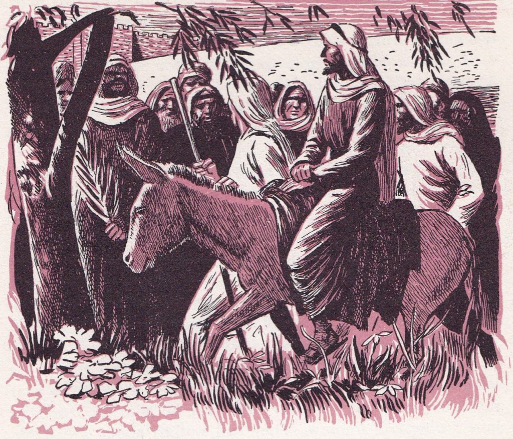 The King Comes Riding a Colt (Matthew 21:5)