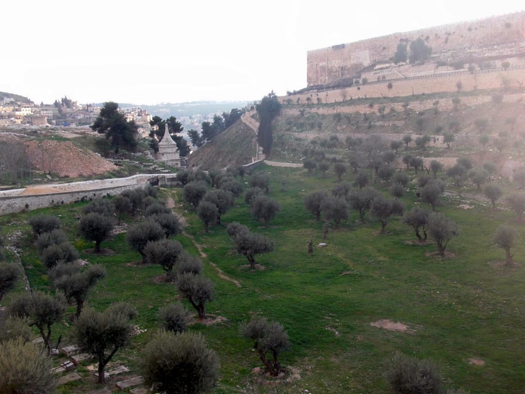Kidron Valley-Ran along the east side of the temple walls